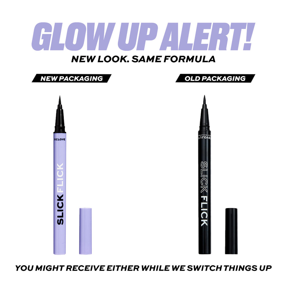 Revolution Relove Slick Flick Eyeliner Black