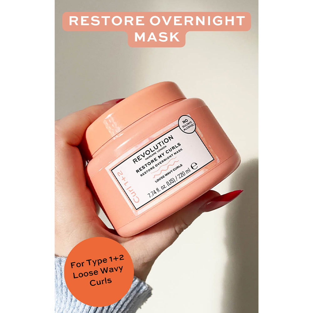Revolution Haircare Restore My Curls Overnight Mask