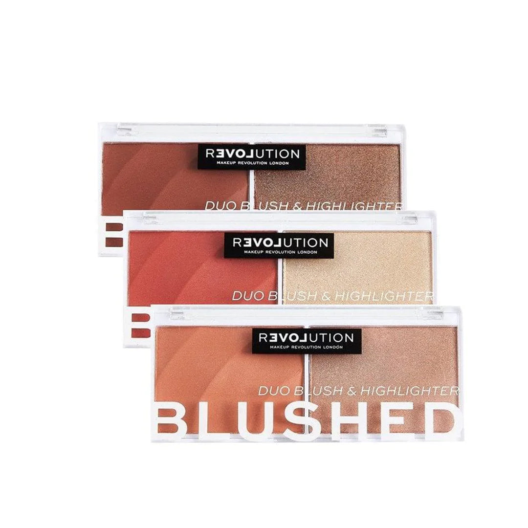 Revolution Relove Colour Play Blushed Duo