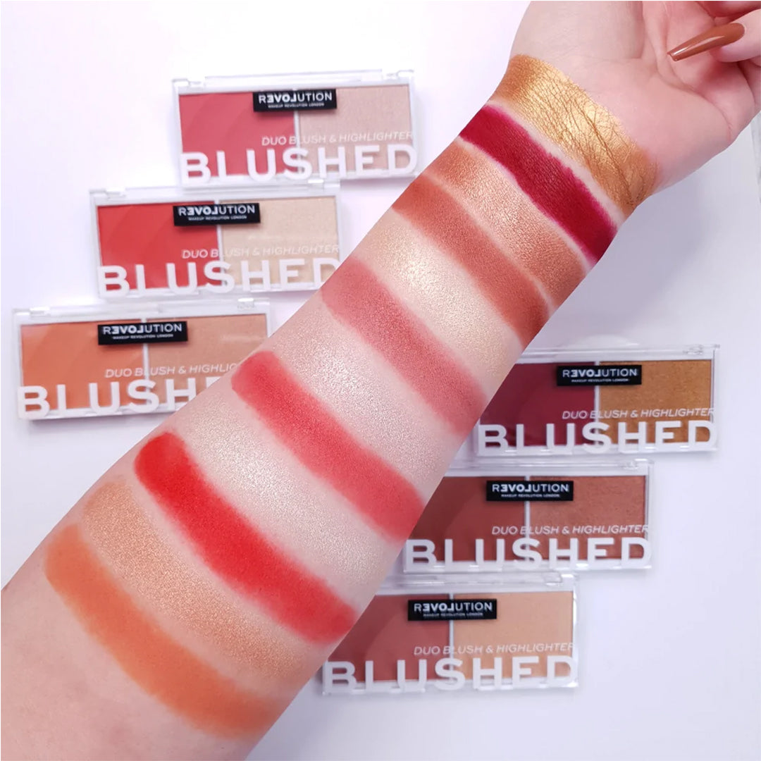 Revolution Relove Colour Play Blushed Duo