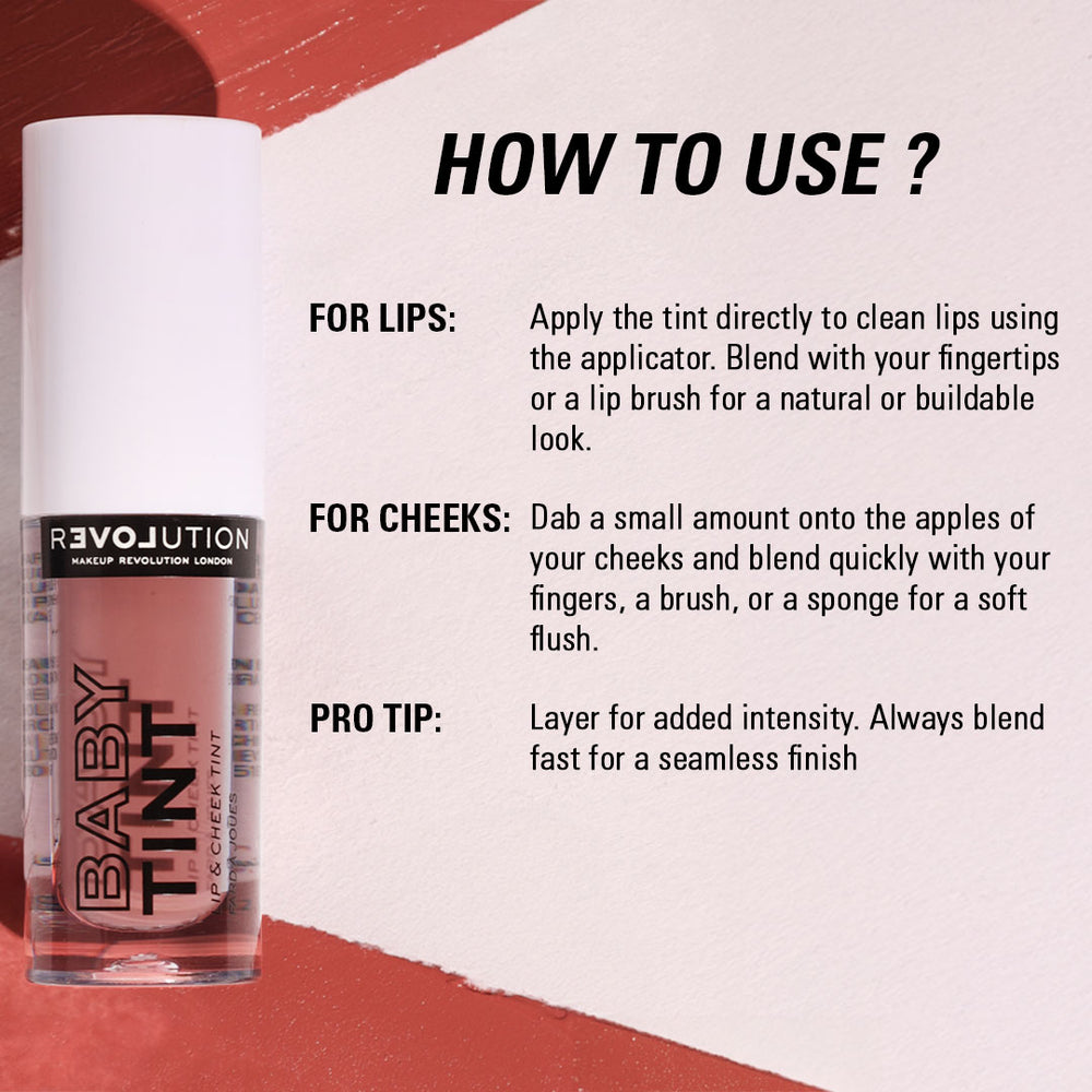 Revolution Relove Baby Coral Lip & Cheek Tint