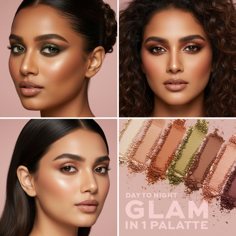 Makeup Revolution Soft Glamour Eyeshadow Palette - Soft Radiance