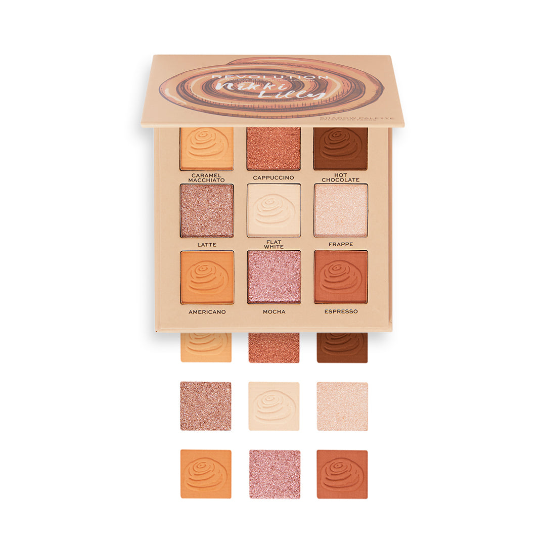 Makeup Revolution x Nikki Lilly Eyeshadow Palette Sweet Neutrals