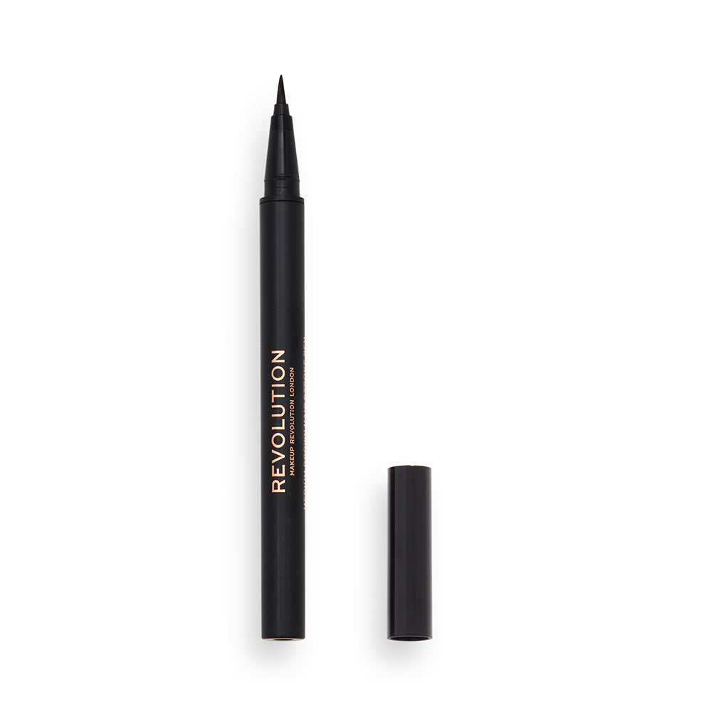 Makeup Revolution Hair Stroke Eyebrow Pen Dark Brown