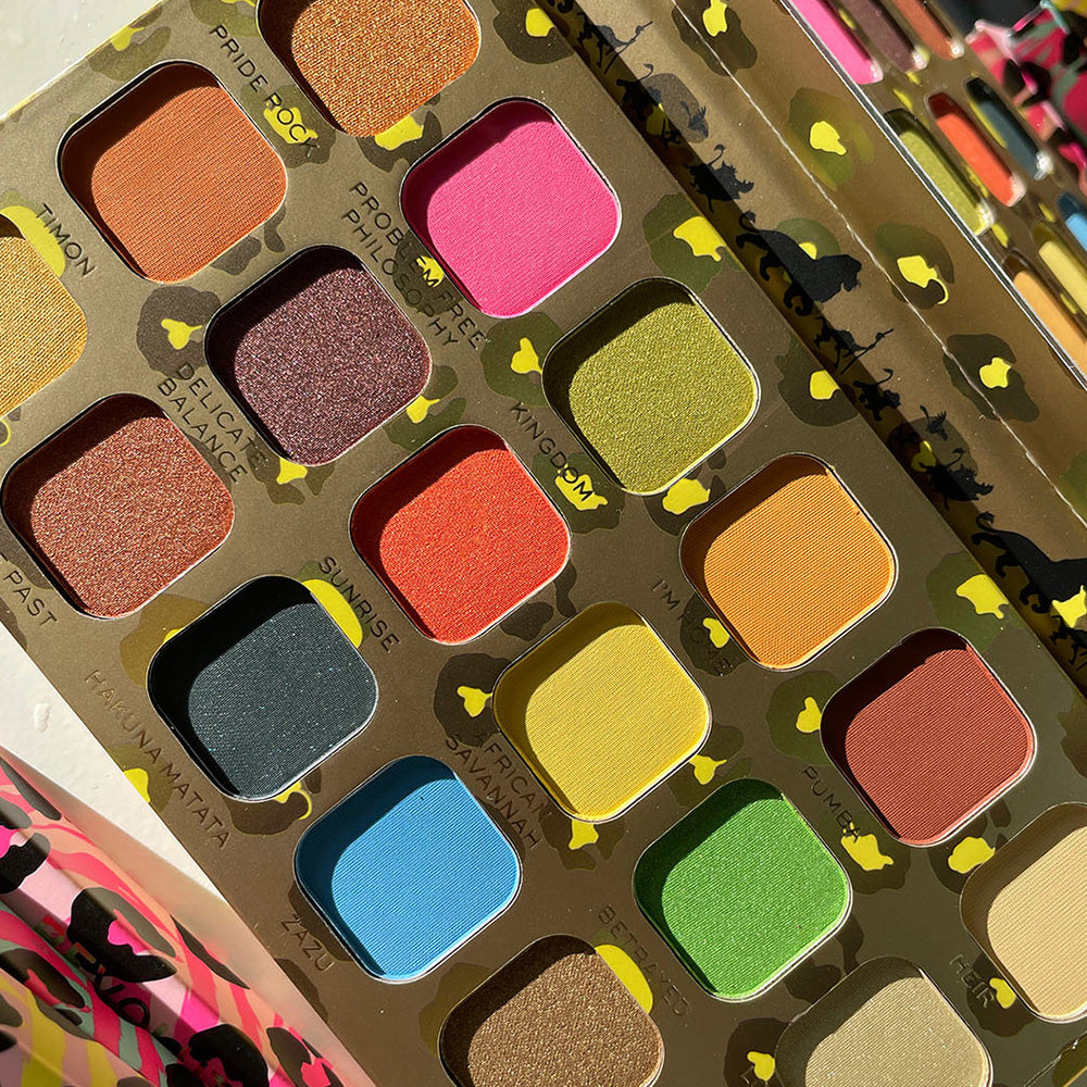 Makeup Revolution x Lion King Hakuna Matata Eyeshadow Palette