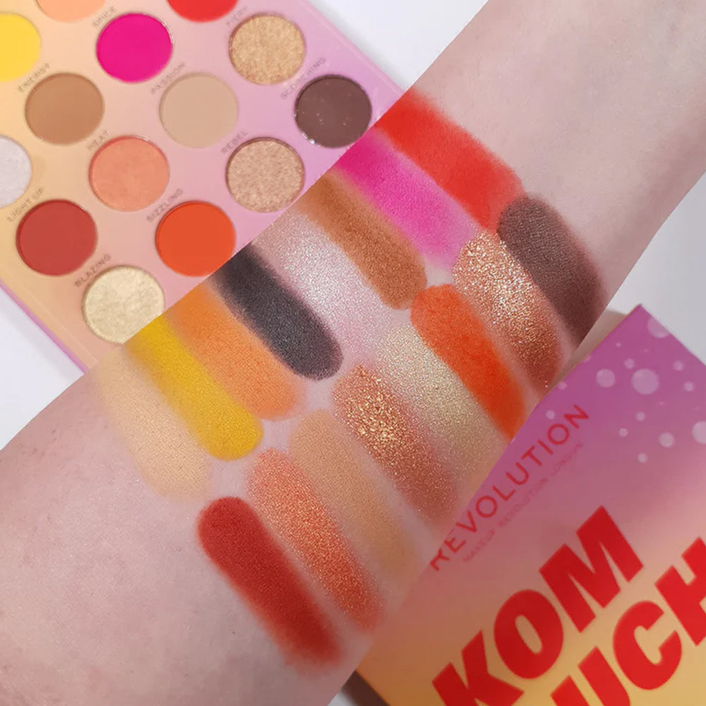 Makeup Revolution Hot Shot Eyeshadow Kombucha Kiss Palette