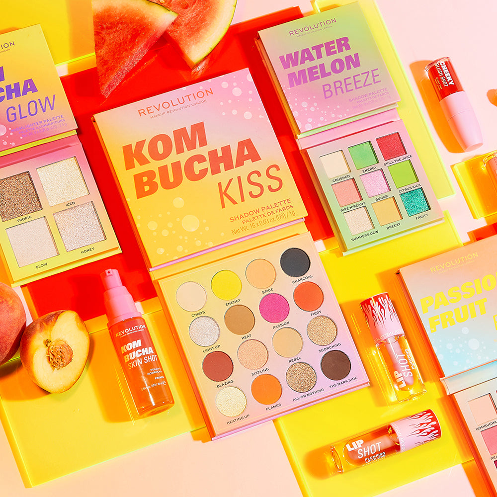 Makeup Revolution Hot Shot Eyeshadow Kombucha Kiss Palette
