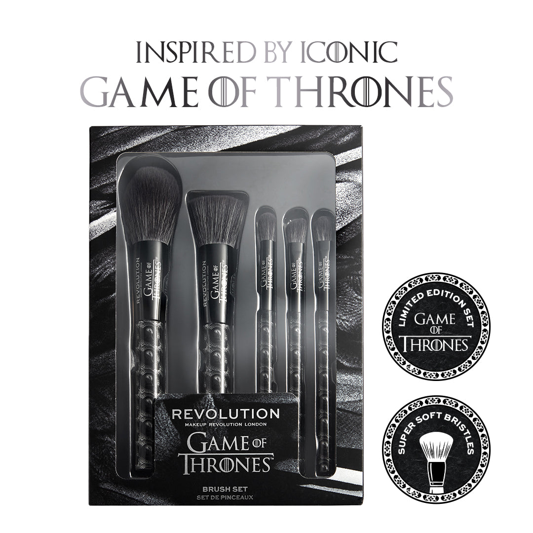 Makeup Revolution X Game of Thrones 3 Eyed Raven Brush Set