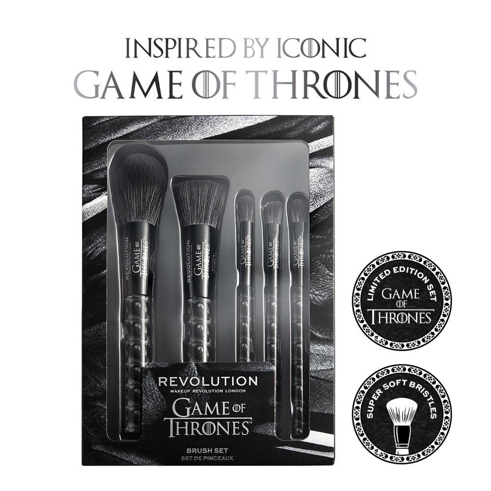 Makeup Revolution X Game of Thrones 3 Eyed Raven Brush Set