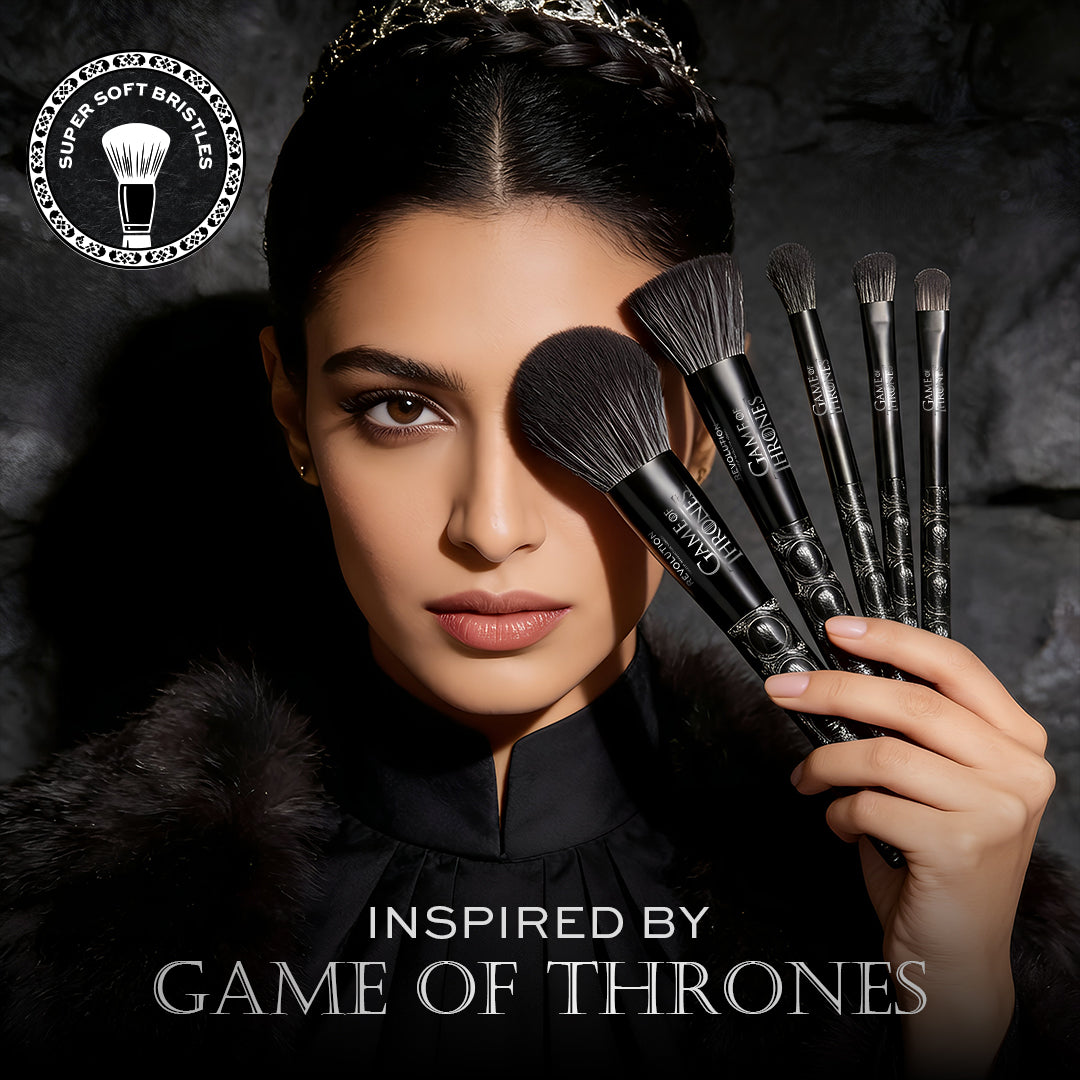 Makeup Revolution X Game of Thrones 3 Eyed Raven Brush Set