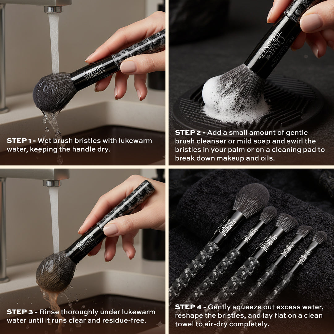 Makeup Revolution X Game of Thrones 3 Eyed Raven Brush Set