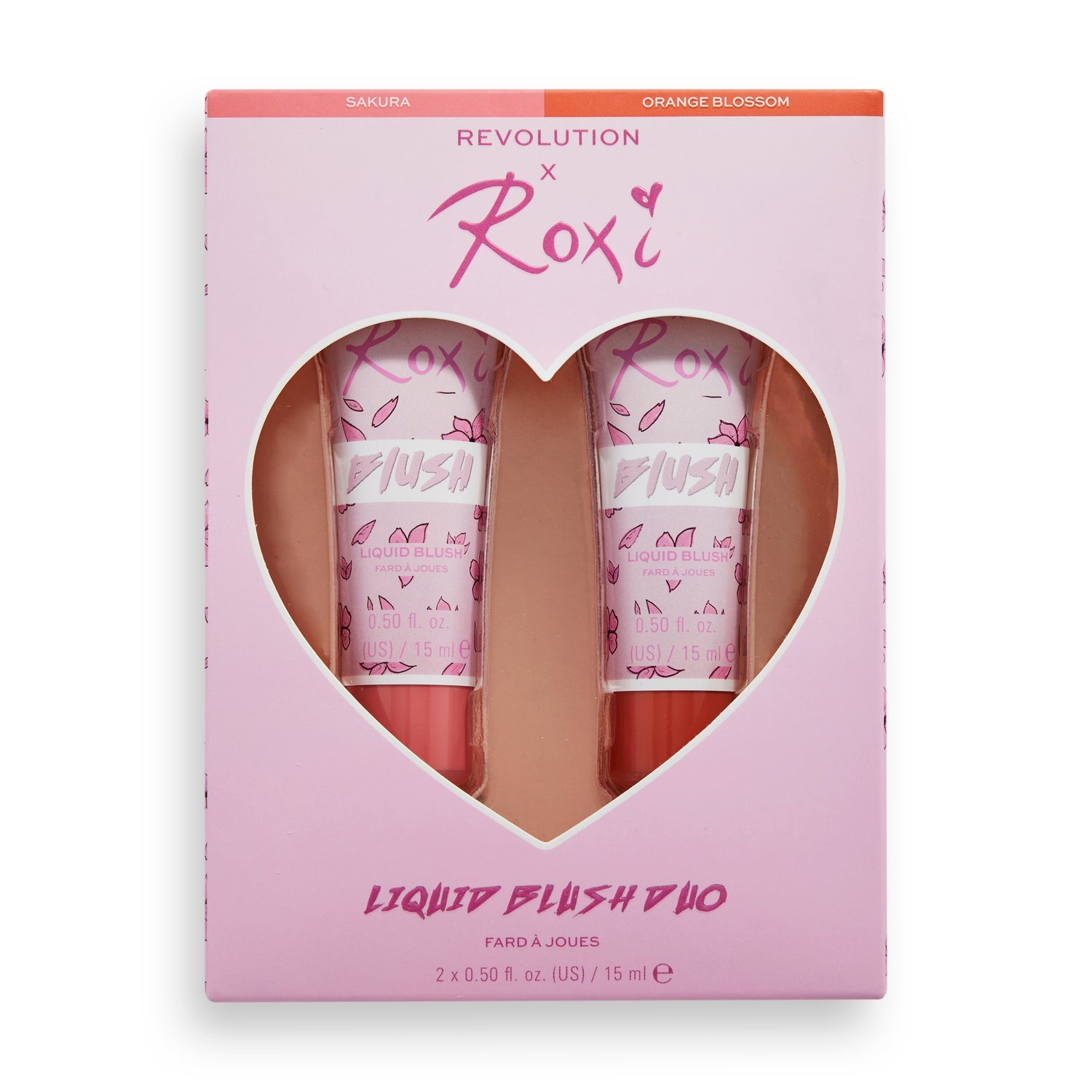 Revolution X Roxi Cherry Blossom Liquid Blush Duo