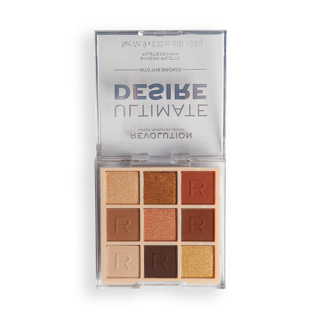 Makeup Revolution Ultimate Desire Shadow Palette Into the Bronze