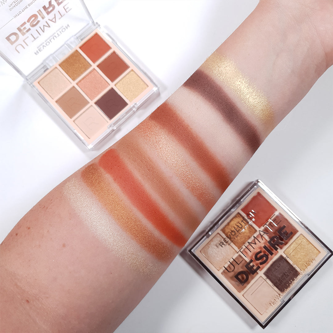 Makeup Revolution Ultimate Desire Shadow Palette Into the Bronze