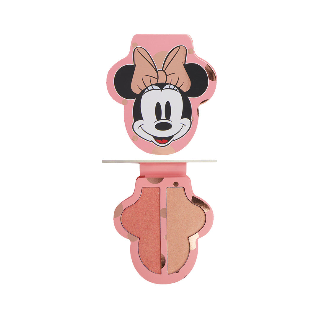 Disney's Minnie Mouse and Makeup Revolution Minnie Forever Highlighter Duo