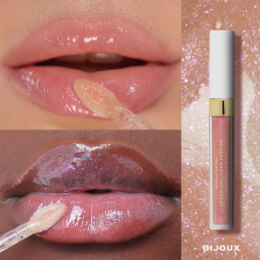 Revolution Pro Vegan Collagen Peptide High Shine Lip Gloss