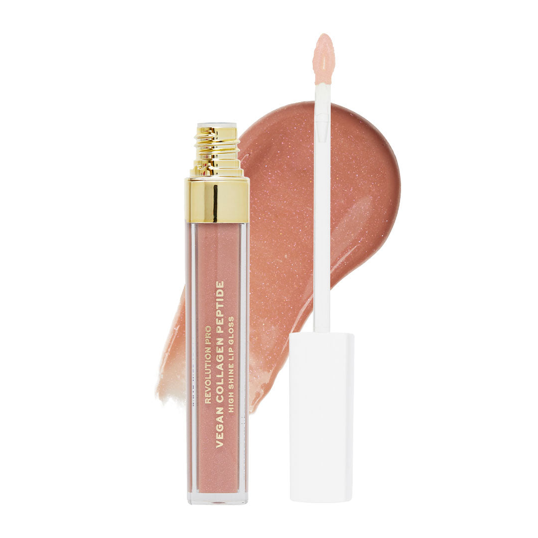 Revolution Pro Vegan Collagen Peptide High Shine Lip Gloss