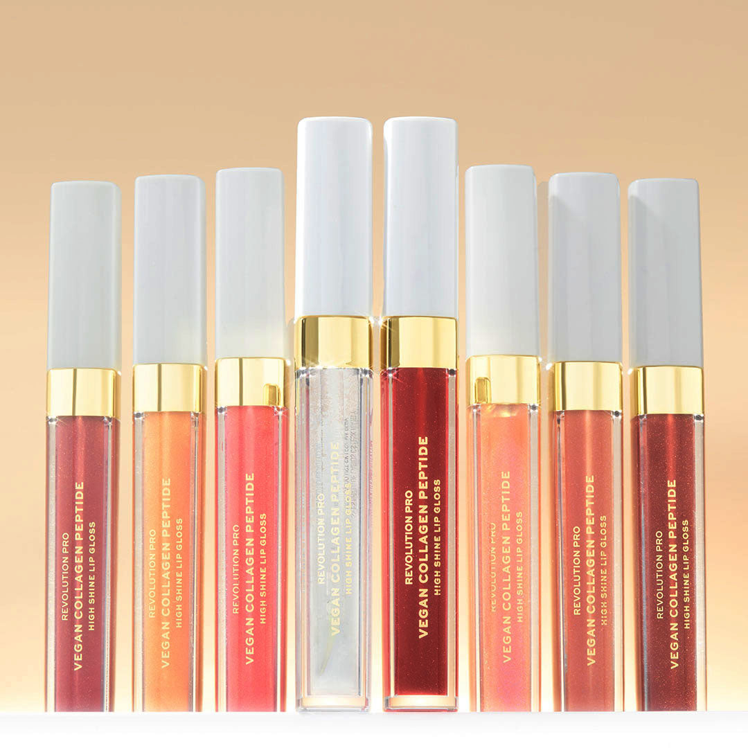 Revolution Pro Vegan Collagen Peptide High Shine Lip Gloss