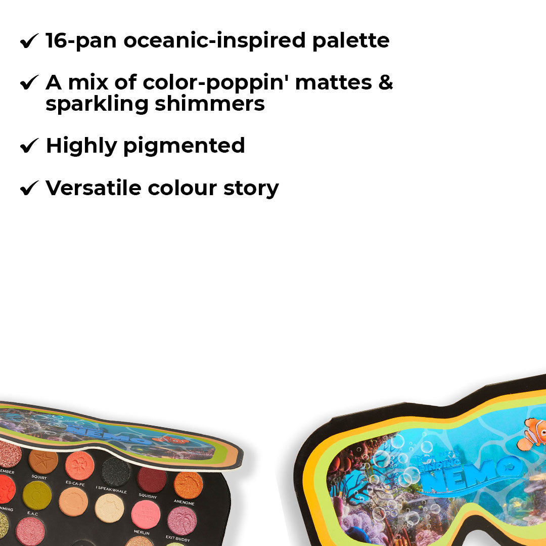 Disney Pixar’s Finding Nemo x Revolution P. Sherman Shadow Palette