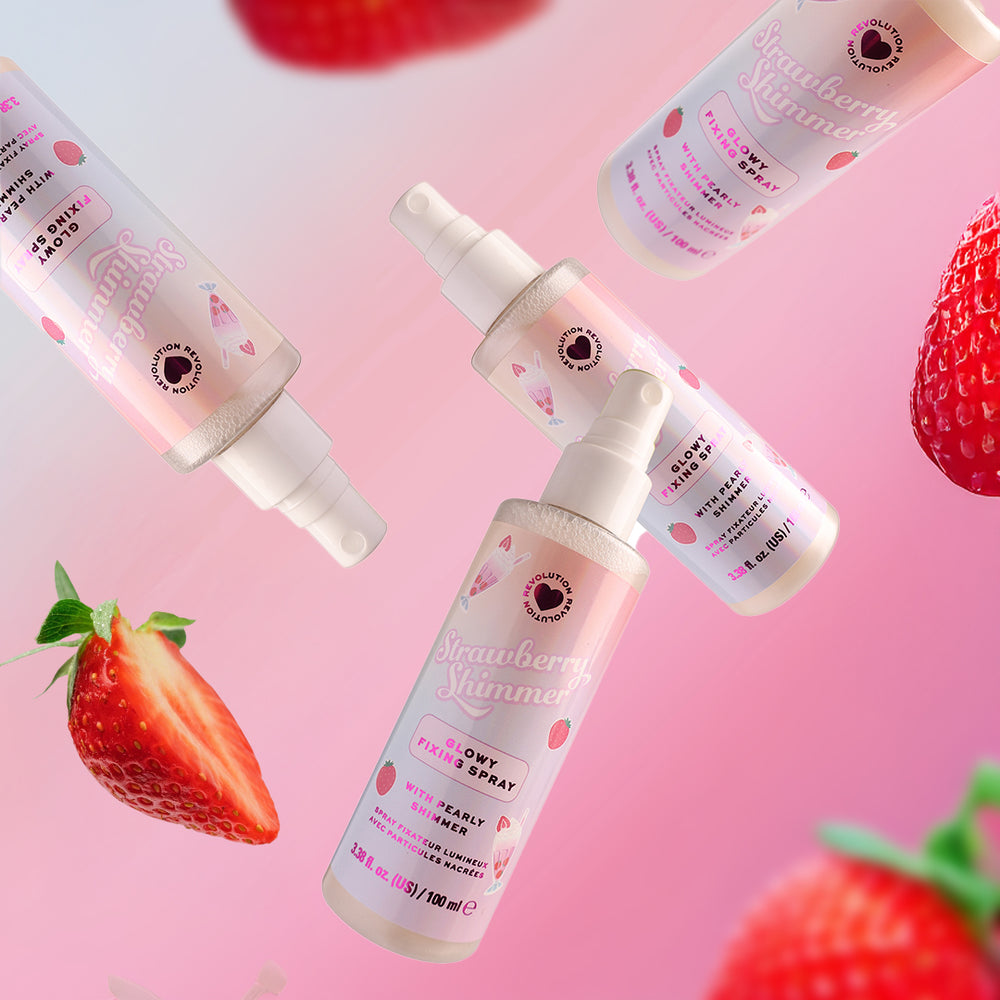I Heart Revolution Strawberry Milkshake Glow Fixing Mist