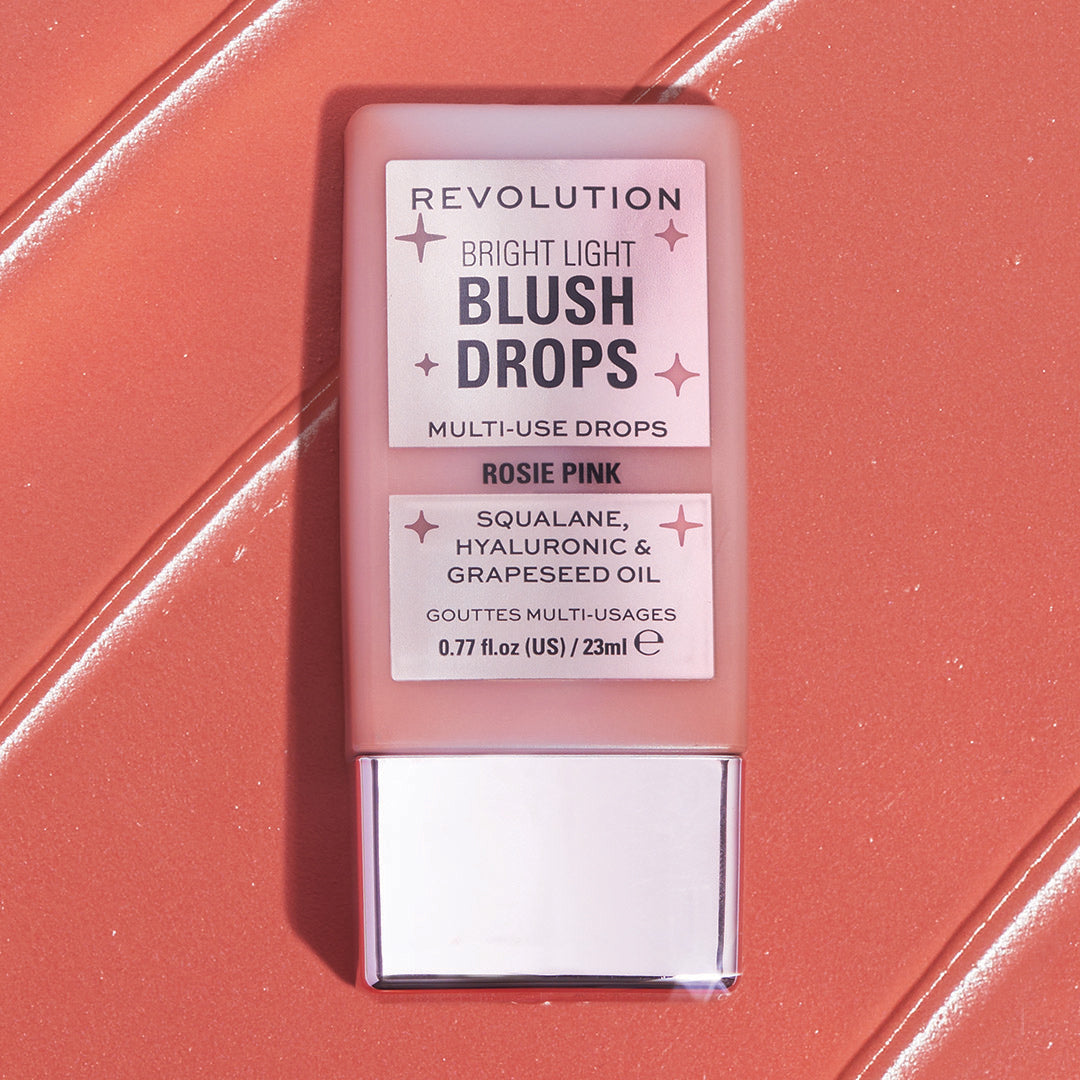 Makeup Revolution Bright Light Blush Drops Pink Rosie