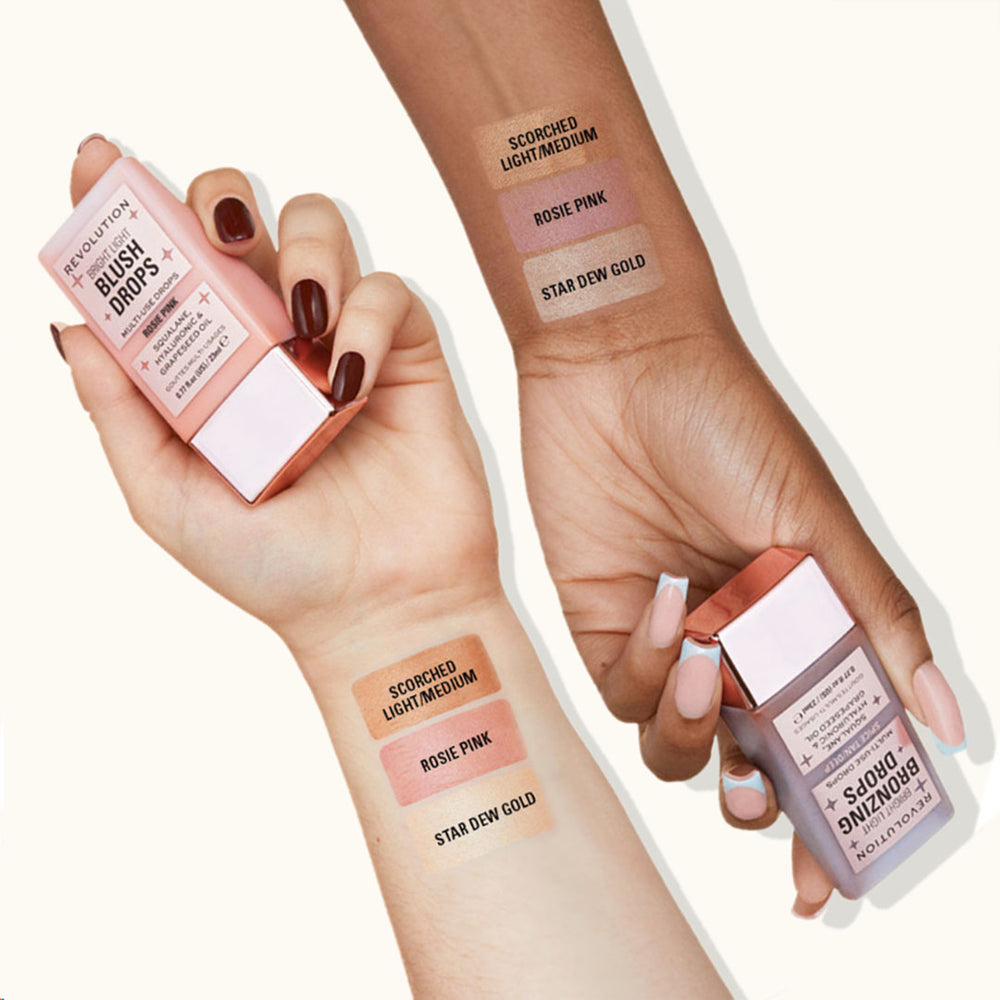 Makeup Revolution Bright Light Glow Drops Golden Star Dew
