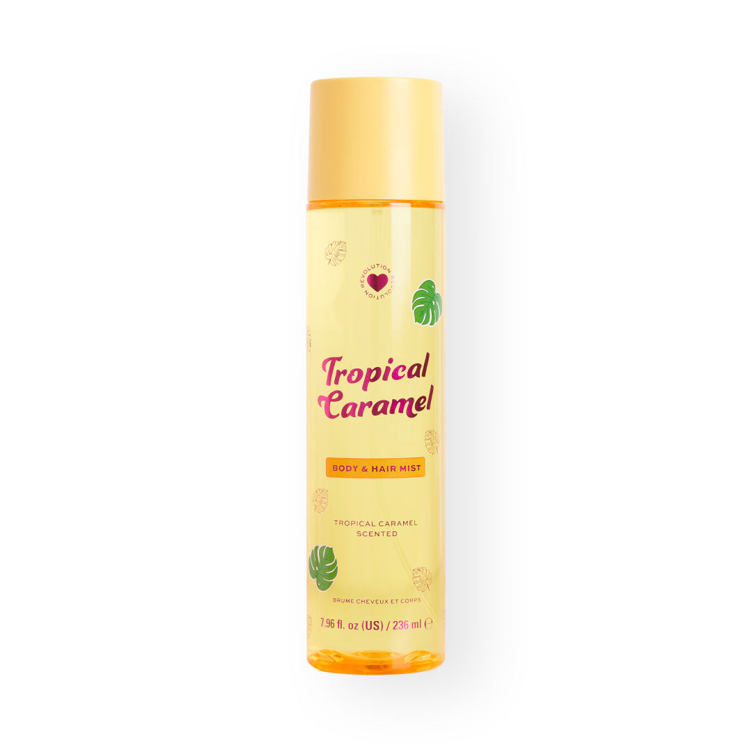 I Heart Revolution Hair & Body Mist – Blossom Bloom & Tropical Caramel