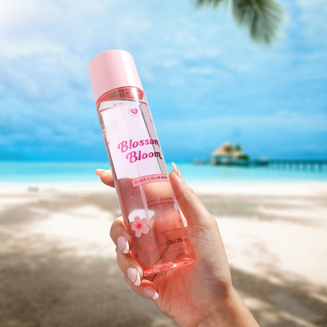 I Heart Revolution Hair & Body Mist – Blossom Bloom & Tropical Caramel