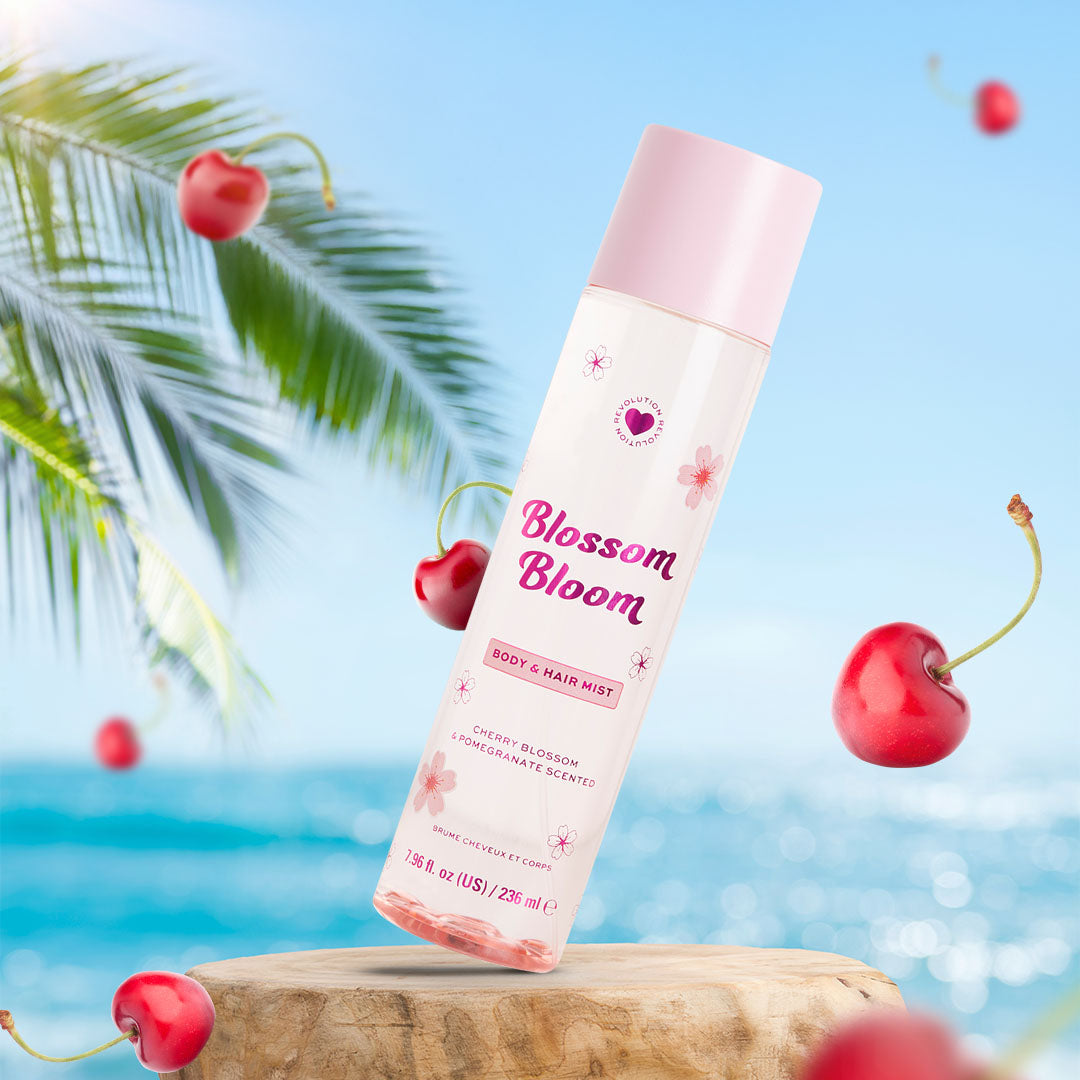 I Heart Revolution Hair & Body Mist – Blossom Bloom & Tropical Caramel