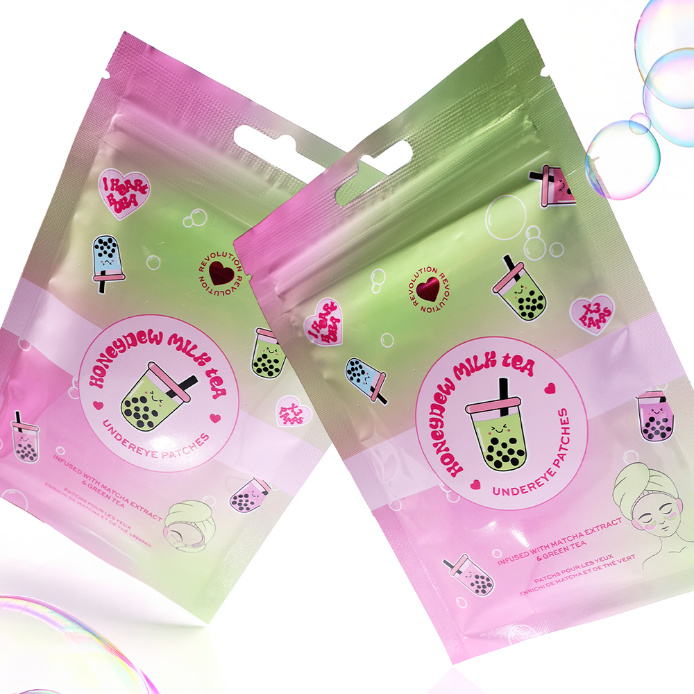 I Heart Revolution Bubble Tea Honeydew Milk Tea Undereye Patches