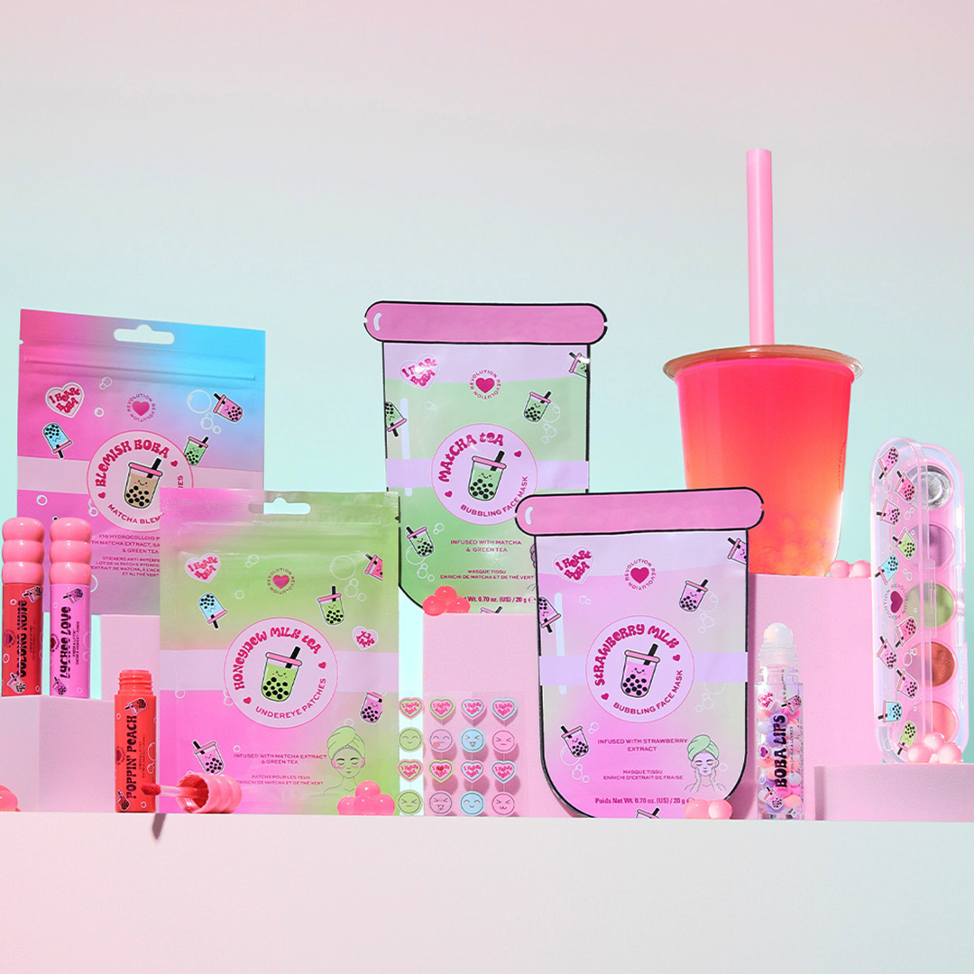 I Heart Revolution Bubble Tea Honeydew Milk Tea Undereye Patches