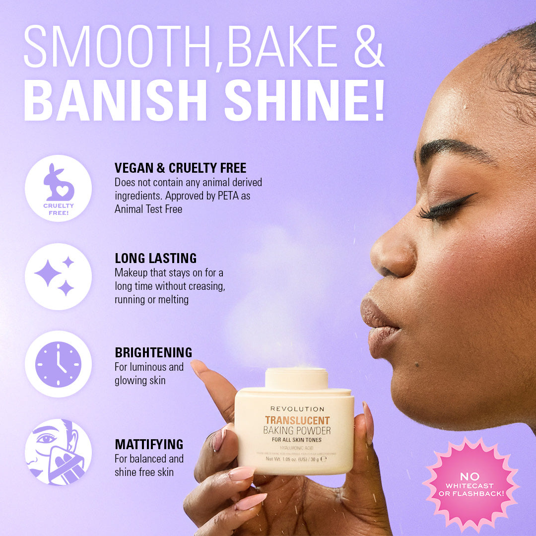 Makeup Revolution Loose Baking Powder - 30gm