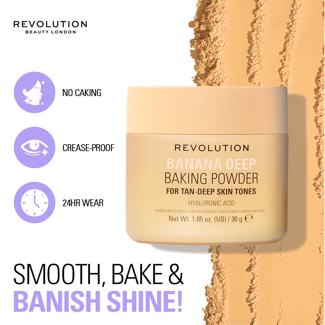 Makeup Revolution Loose Baking Powder - 30gm