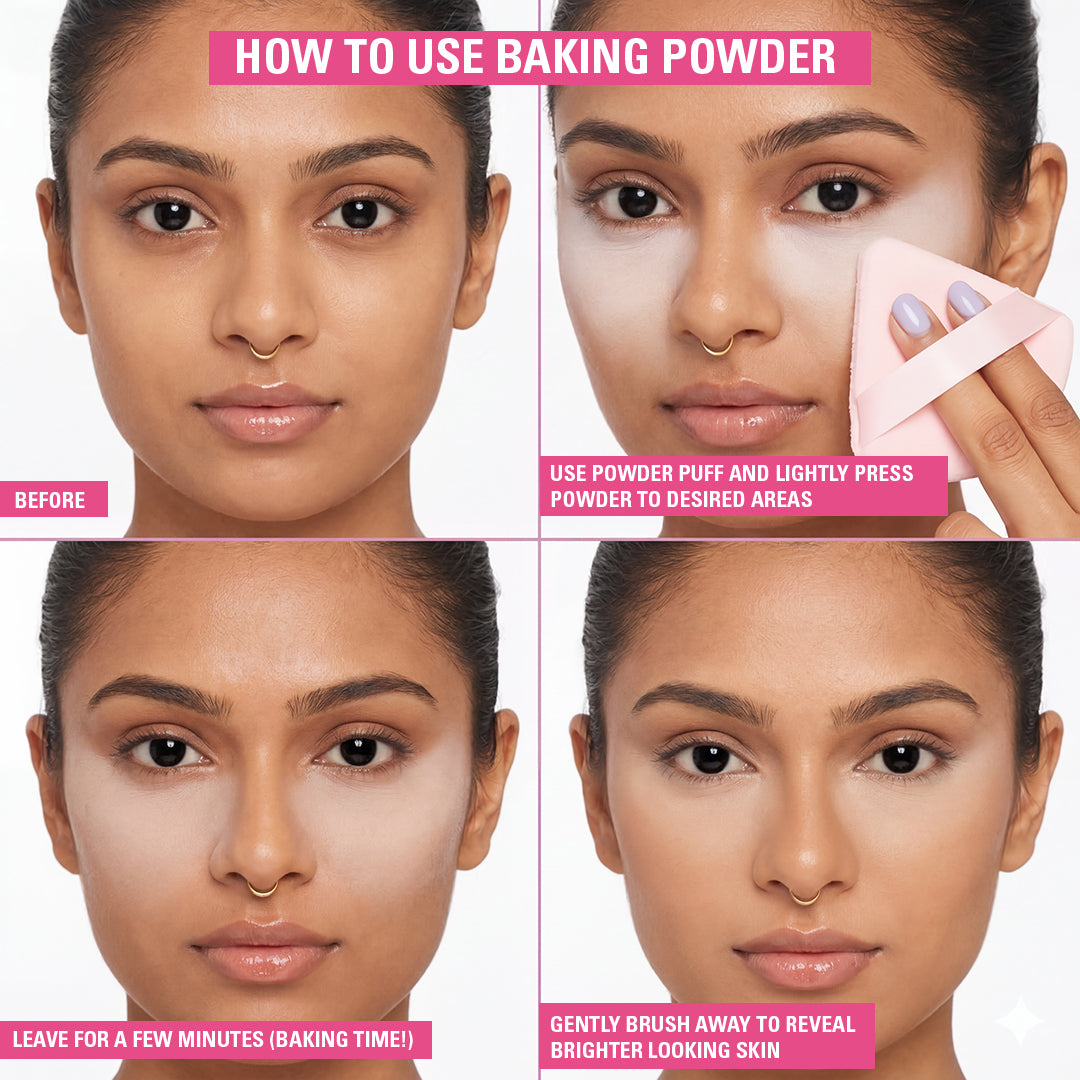 Makeup Revolution Loose Baking Powder - 30gm