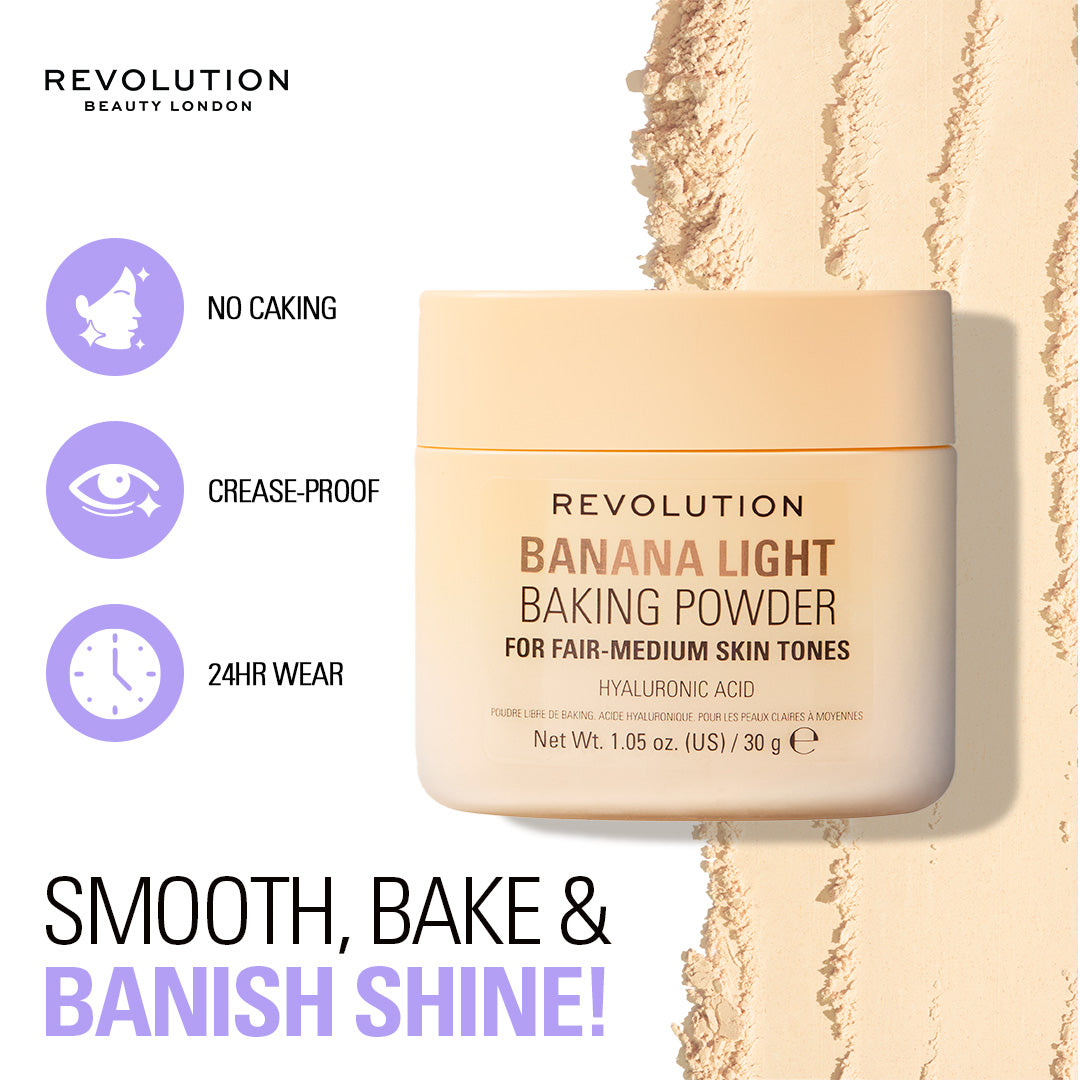 Makeup Revolution Loose Baking Powder - 30gm