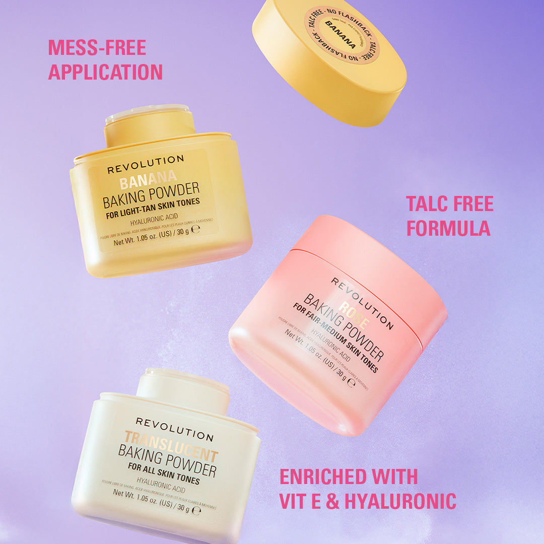 Makeup Revolution Loose Baking Powder - 30gm