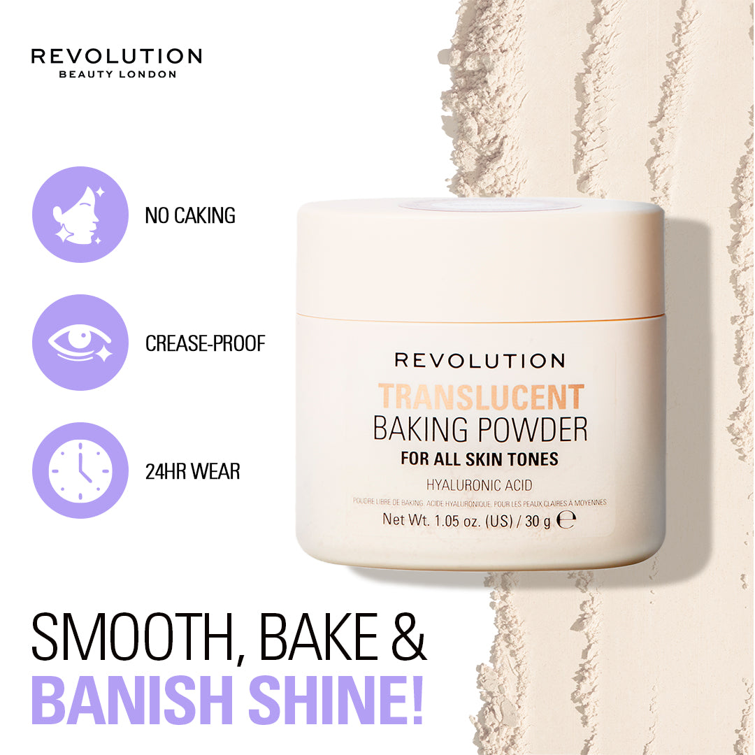 Makeup Revolution Loose Baking Powder - 30gm