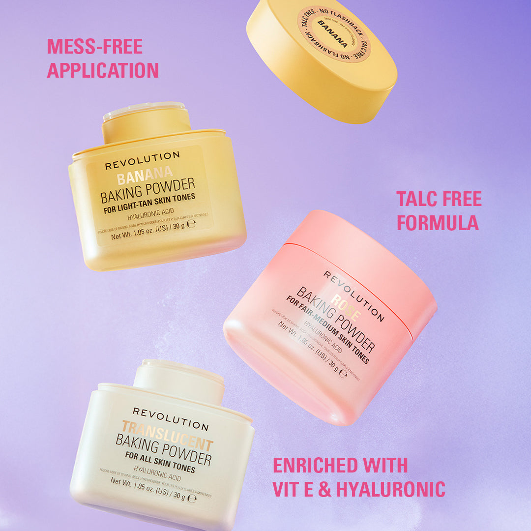 Makeup Revolution Loose Baking Powder - 30gm