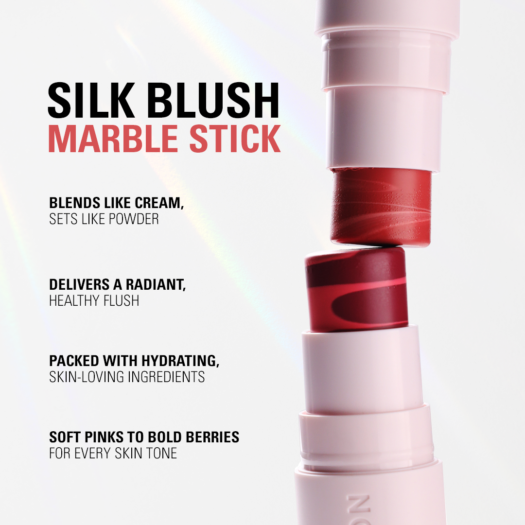 Makeup Revolution Skin Silk Marble Blush Stick