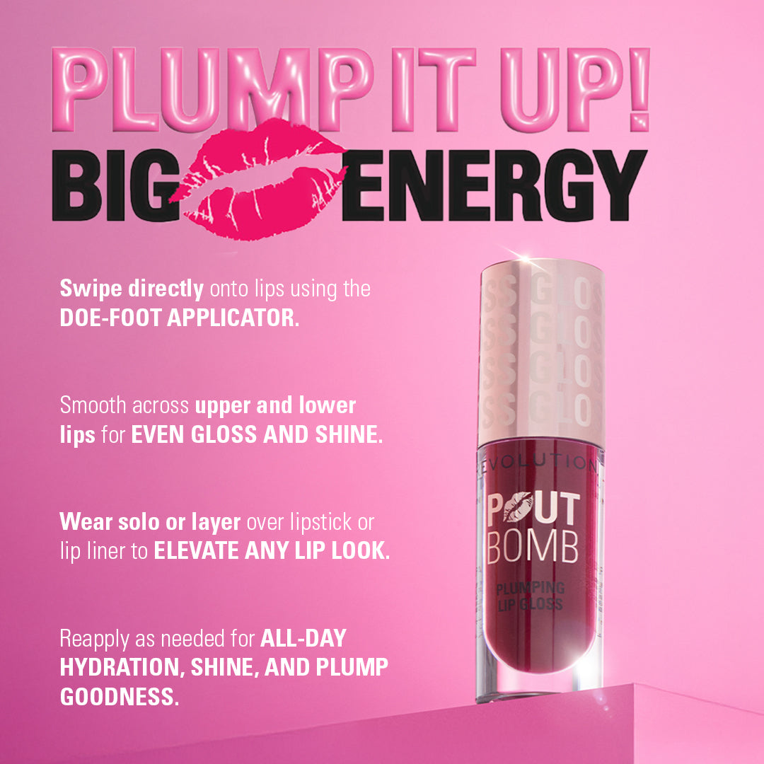Makeup Revolution Pout Bomb Plumping Gloss