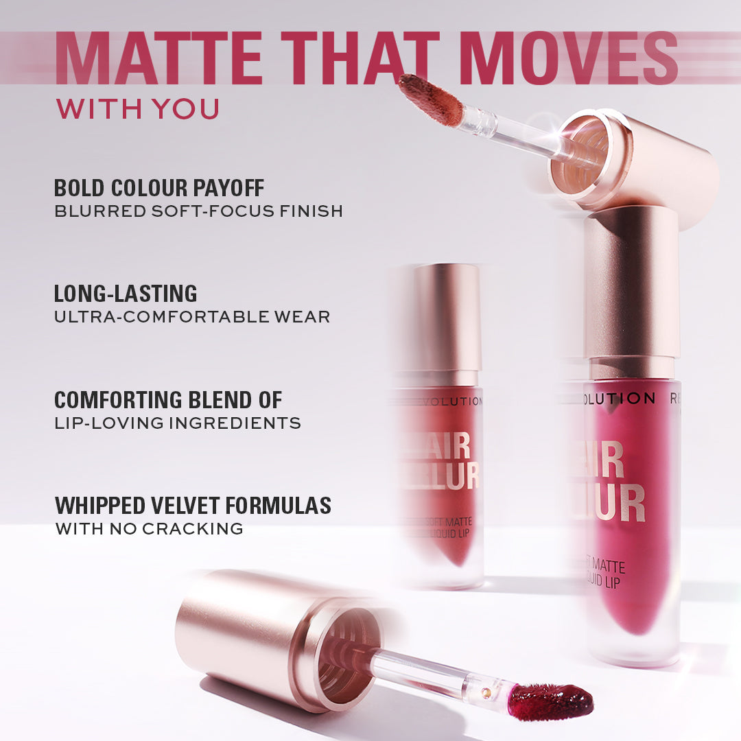 Makeup Revolution Air Blur Matte Liquid Lipstick