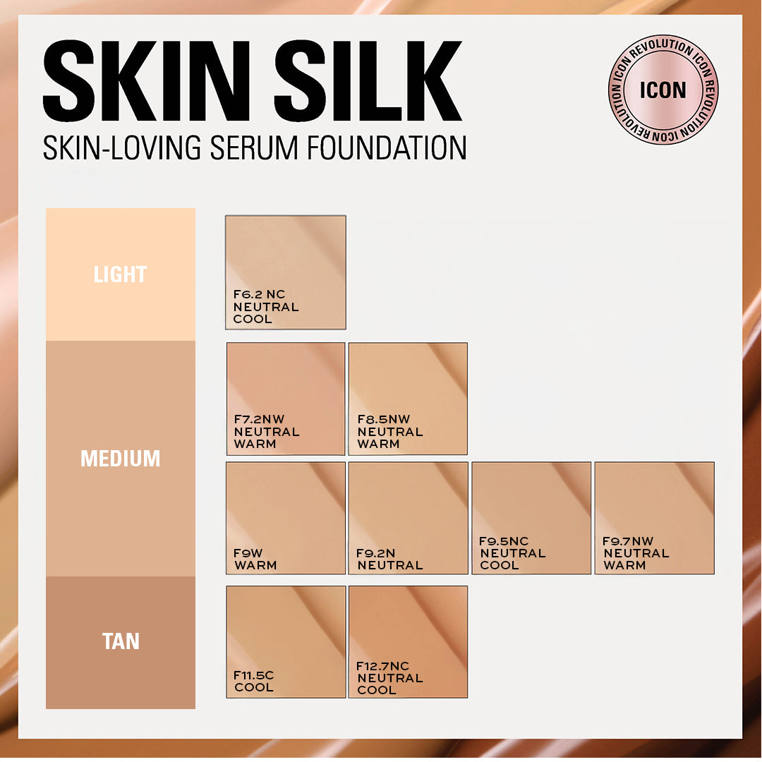 Makeup Revolution Skin Silk Serum Foundation