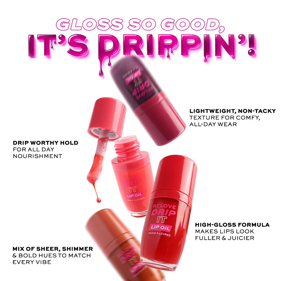Relove Drip It Glossy Lip Oil