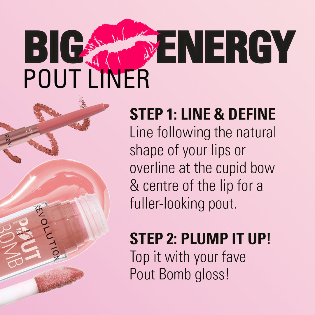 Makeup Revolution Pout Bomb Plumping Lip Liner