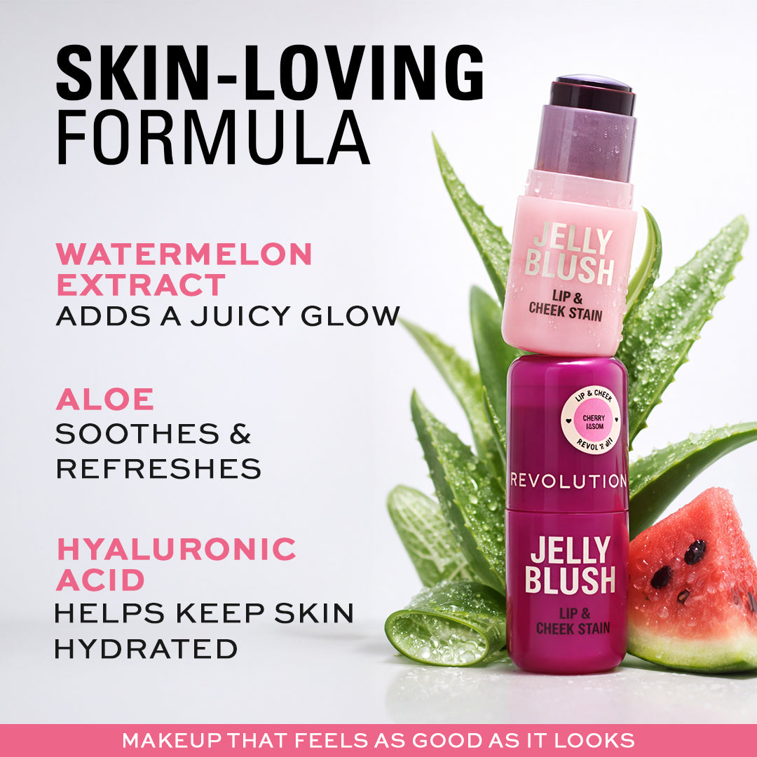 Makeup Revolution Jelly Blush Stick Lip and Cheek Stain
