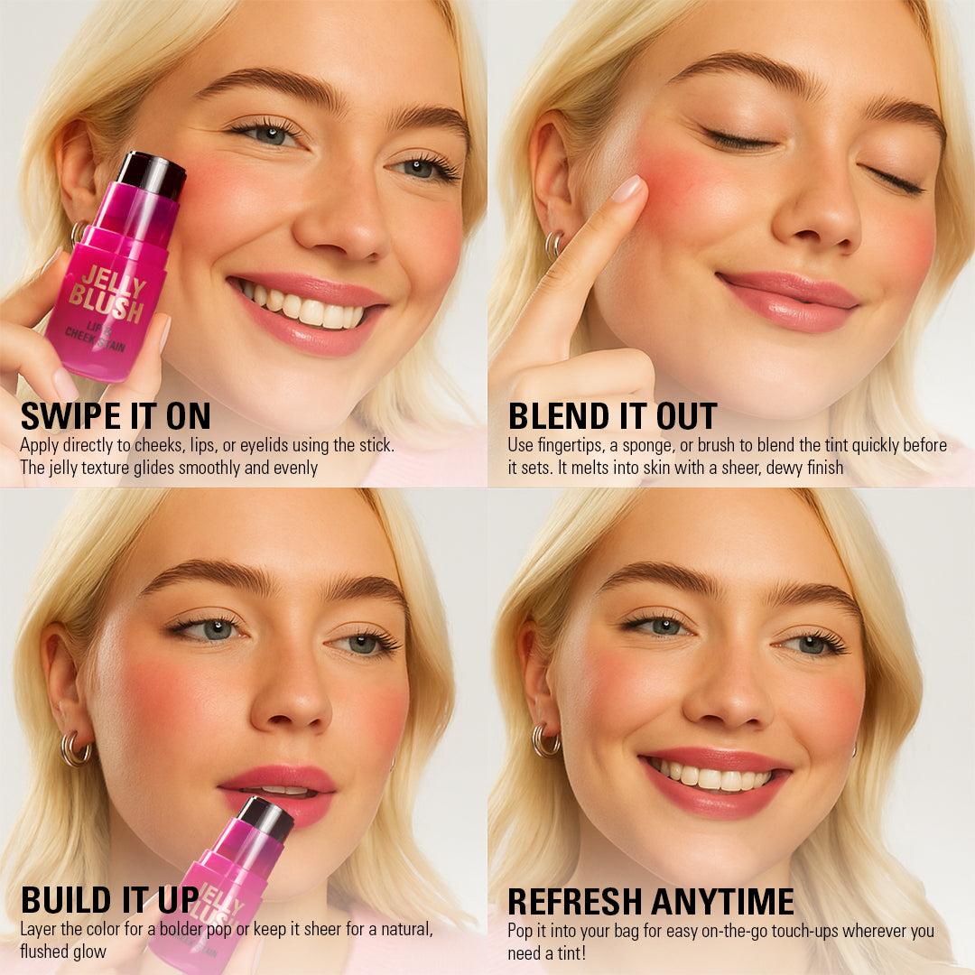 Makeup Revolution Jelly Blush Stick Lip and Cheek Stain