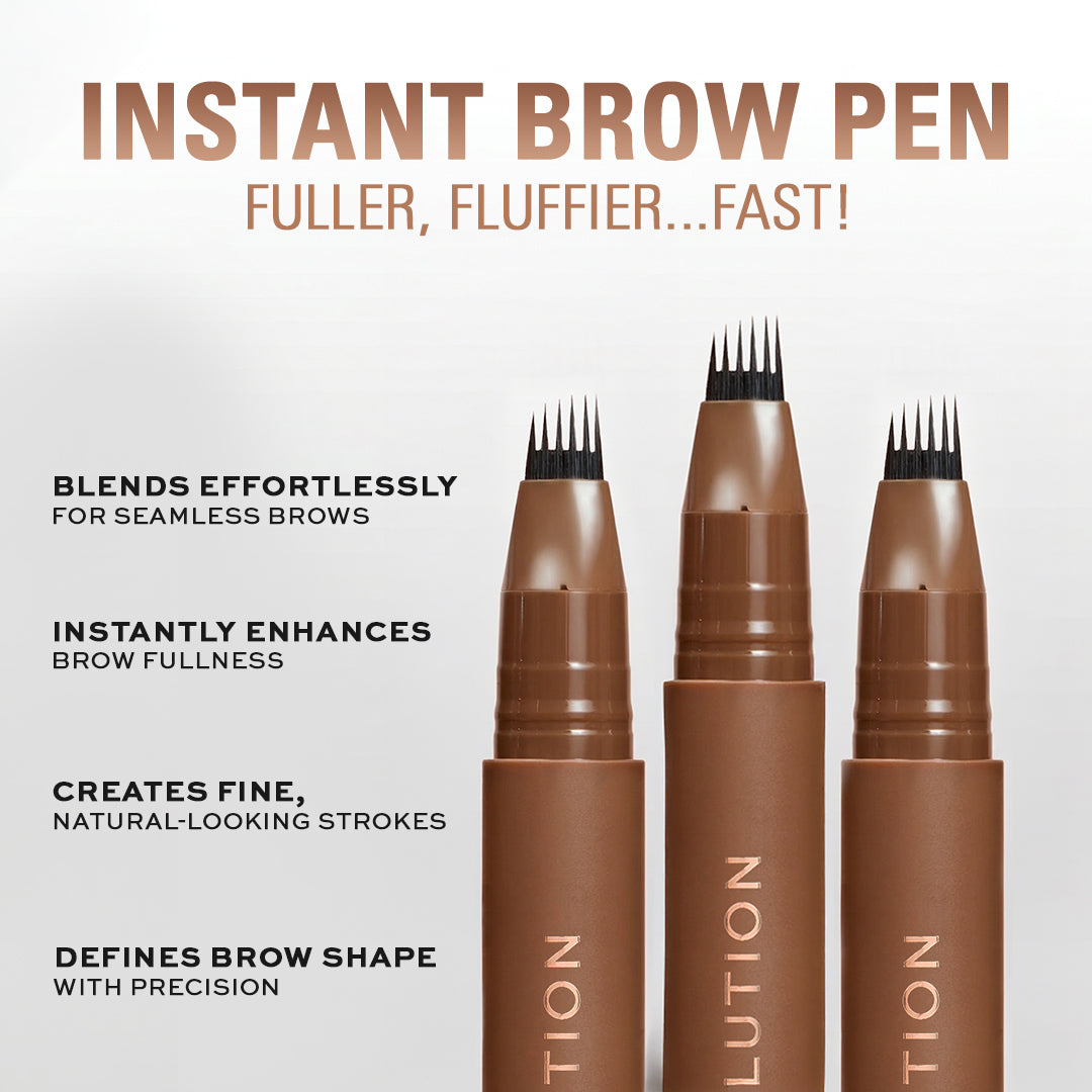 Makeup Revolution Instant Brow Hair Pen - Warm Brown