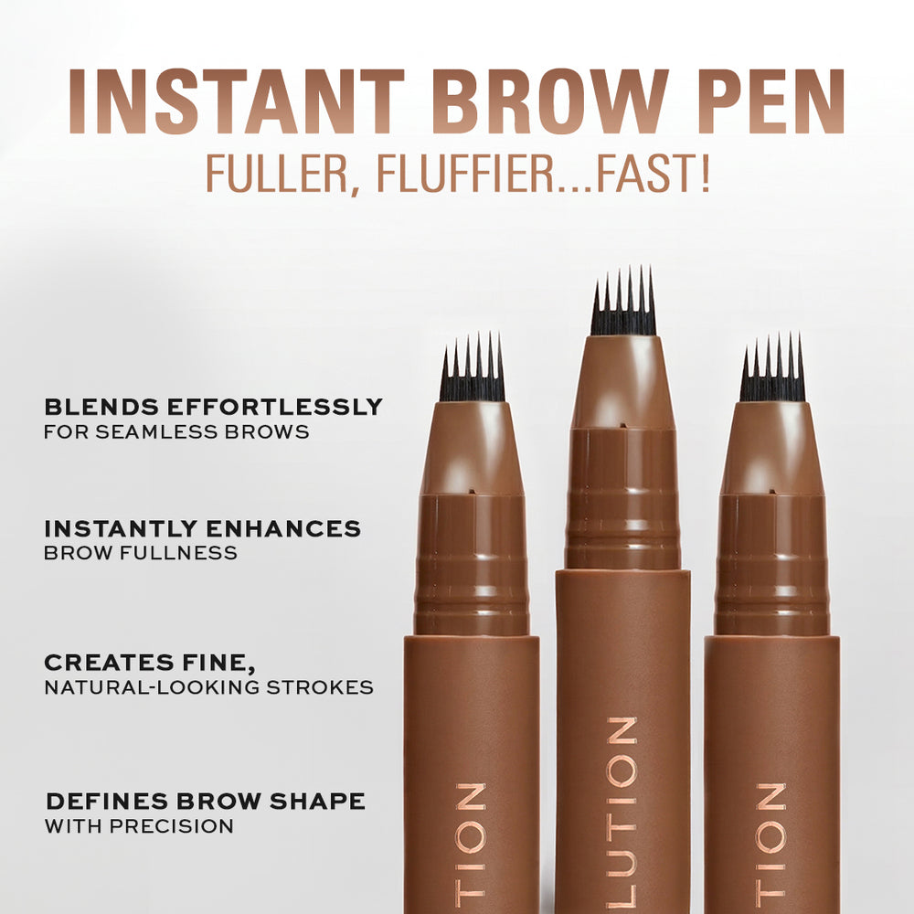 Makeup Revolution Instant Brow Hair Pen - Warm Brown