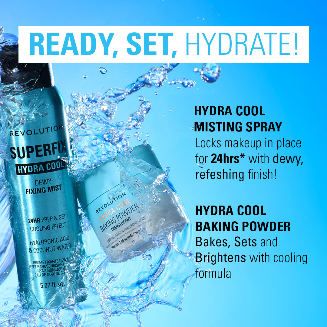 Revolution Hydra Cool Cooling Loose Baking Powder - Translucent