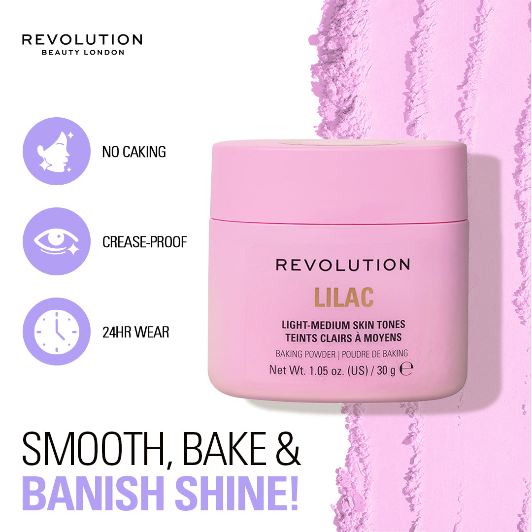 Makeup Revolution Loose Baking Powder - 30gm